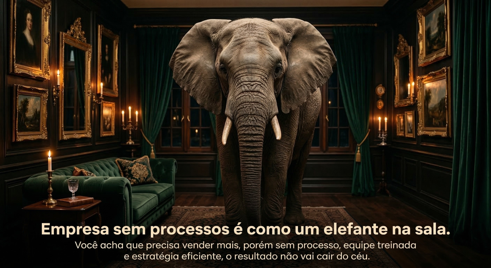 Empresa sem processos é como um elefante na sala